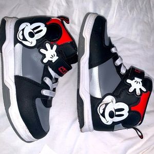 Mickey Mouse high top tennis shoes Sz 12